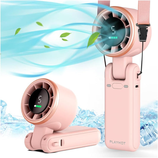 ChillBreeze Turbo Handheld Fan